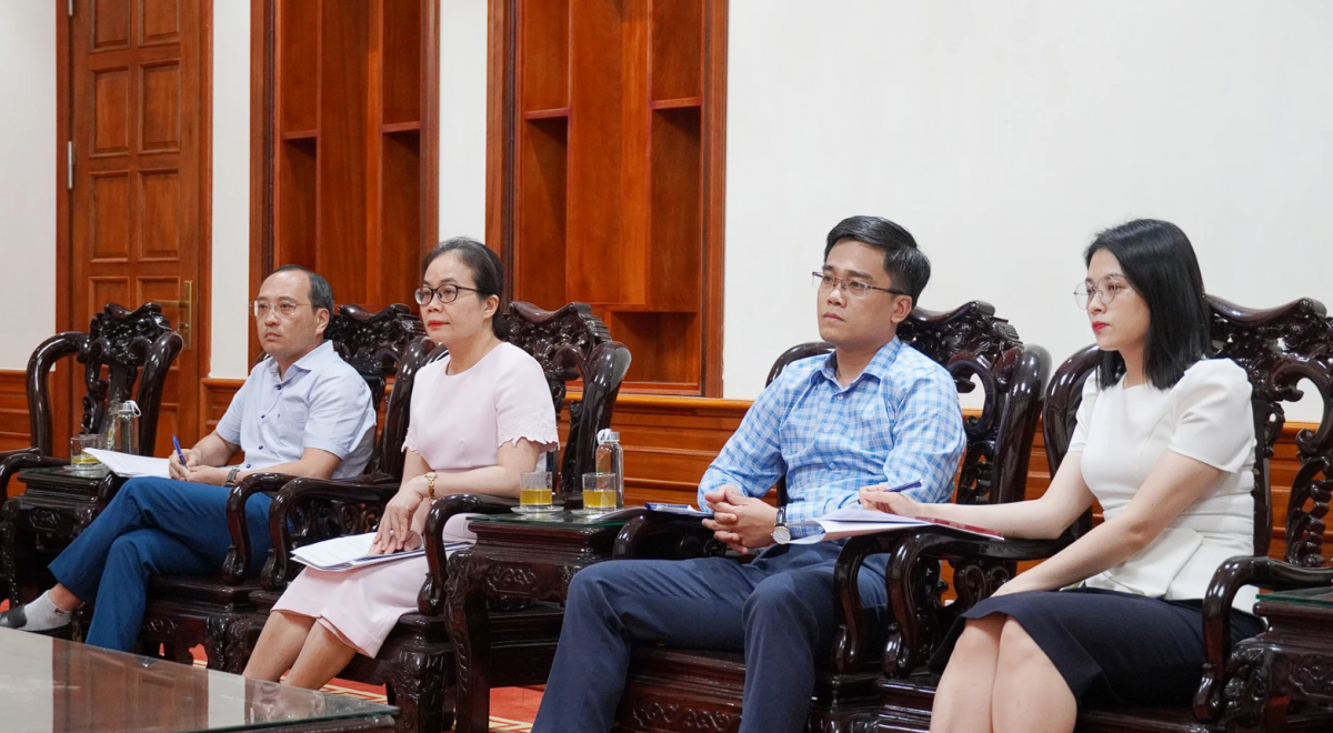 Quảng Trị và VIFC-DN trao đổi cơ hội hợp tác trong các lĩnh vực năng lượng, logistics, du lịch