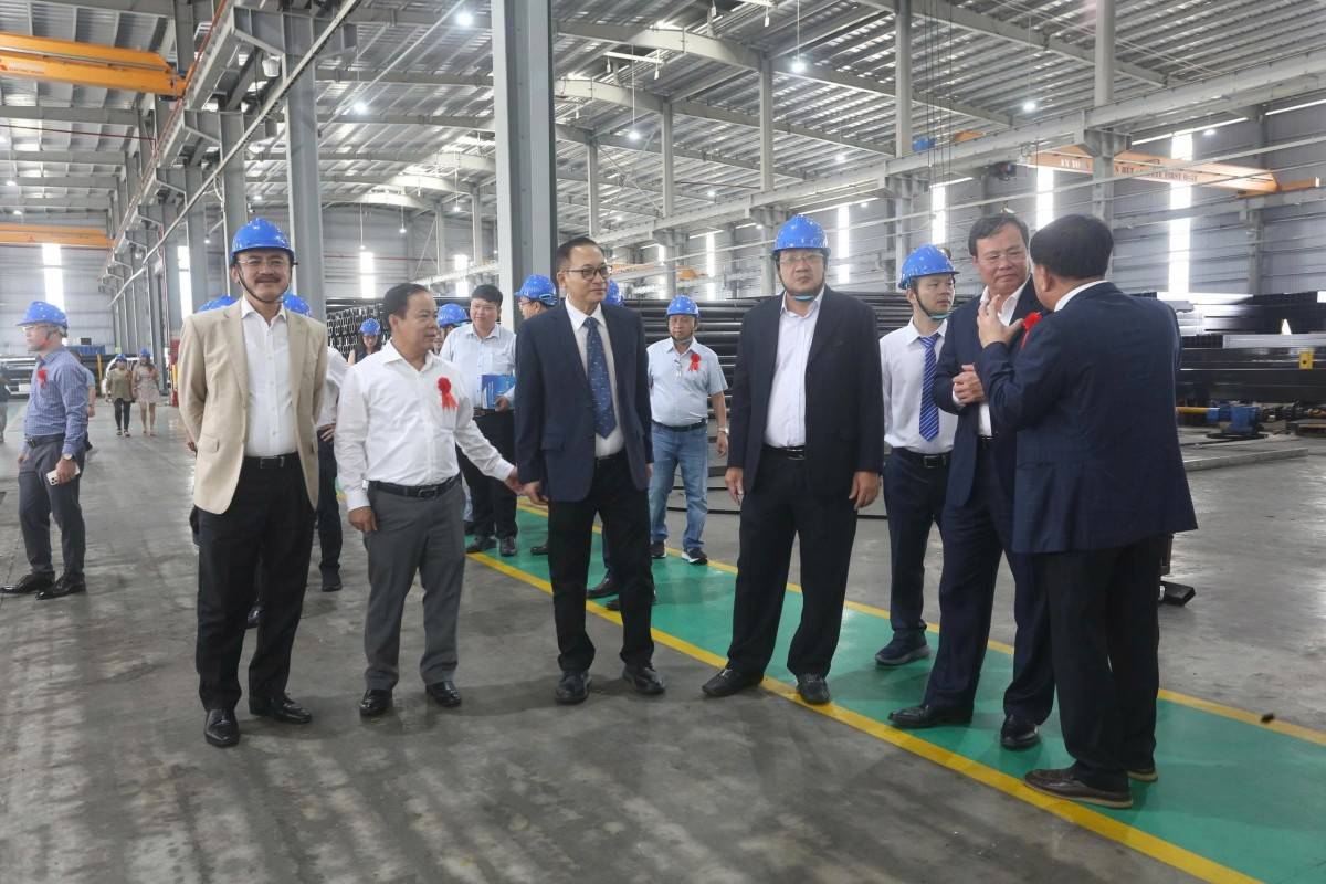 Vận hành nhà máy tại Tây Ninh, Hòa Phát cung cấp thêm 400.000 tấn ống thép ra thị trường mỗi năm