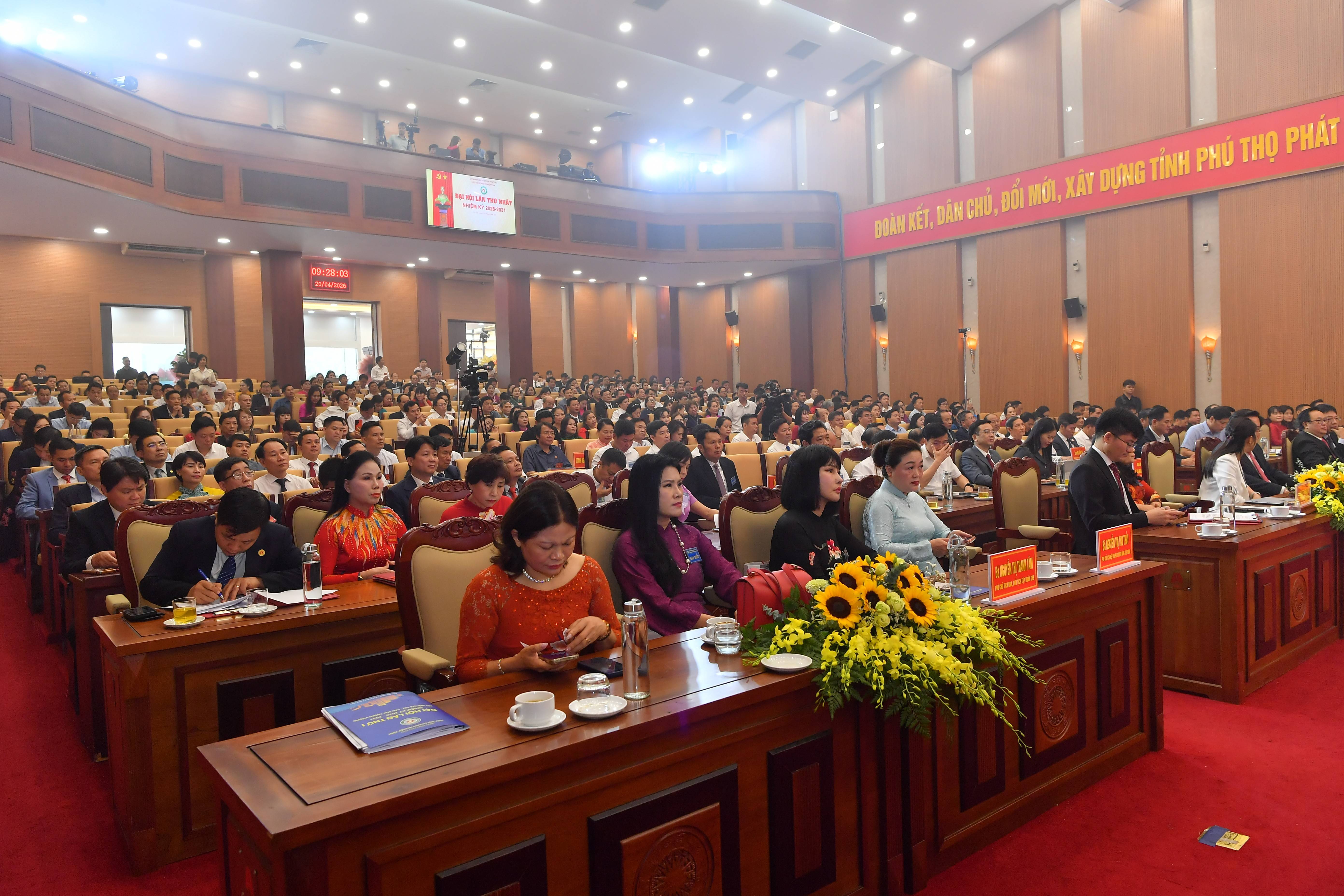 Phú Thọ: Khai mạc Đại hội Doanh nghiệp lần thứ I, khởi đầu nhiệm kỳ mới