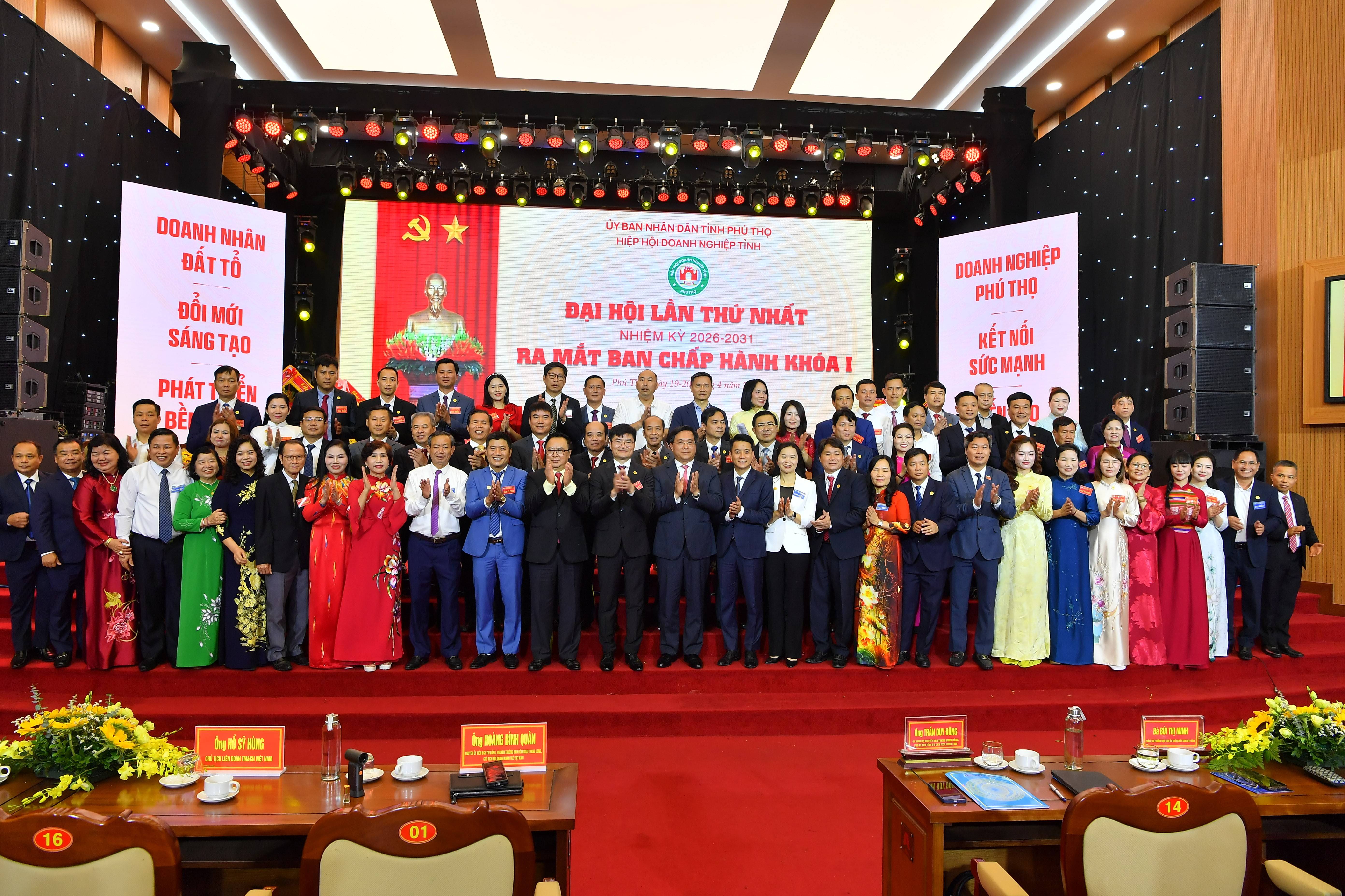 Ông Nguyễn Văn Hùng tái đắc cử Chủ tịch tại Đại hội Doanh nghiệp Phú Thọ lần thứ I