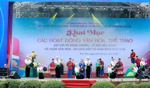 Khai mạc chuỗi hoạt động văn hóa – thể thao Giỗ Tổ 2026