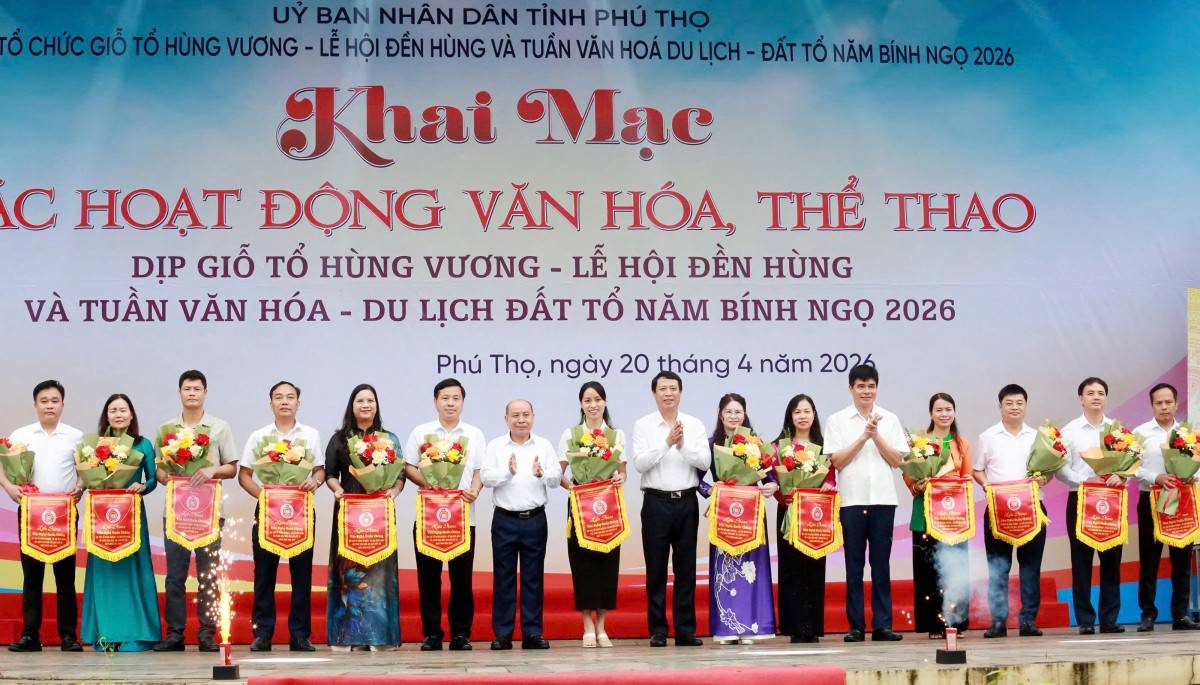 Khai mạc chuỗi hoạt động văn hóa – thể thao Giỗ Tổ 2026