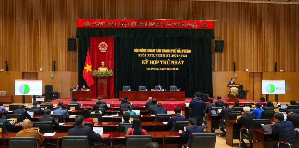 HĐND thành phố Hải Phòng khóa XVII khai mạc kỳ họp thứ nhất: Khởi đầu nhiệm kỳ mới với quyết tâm bứt phá