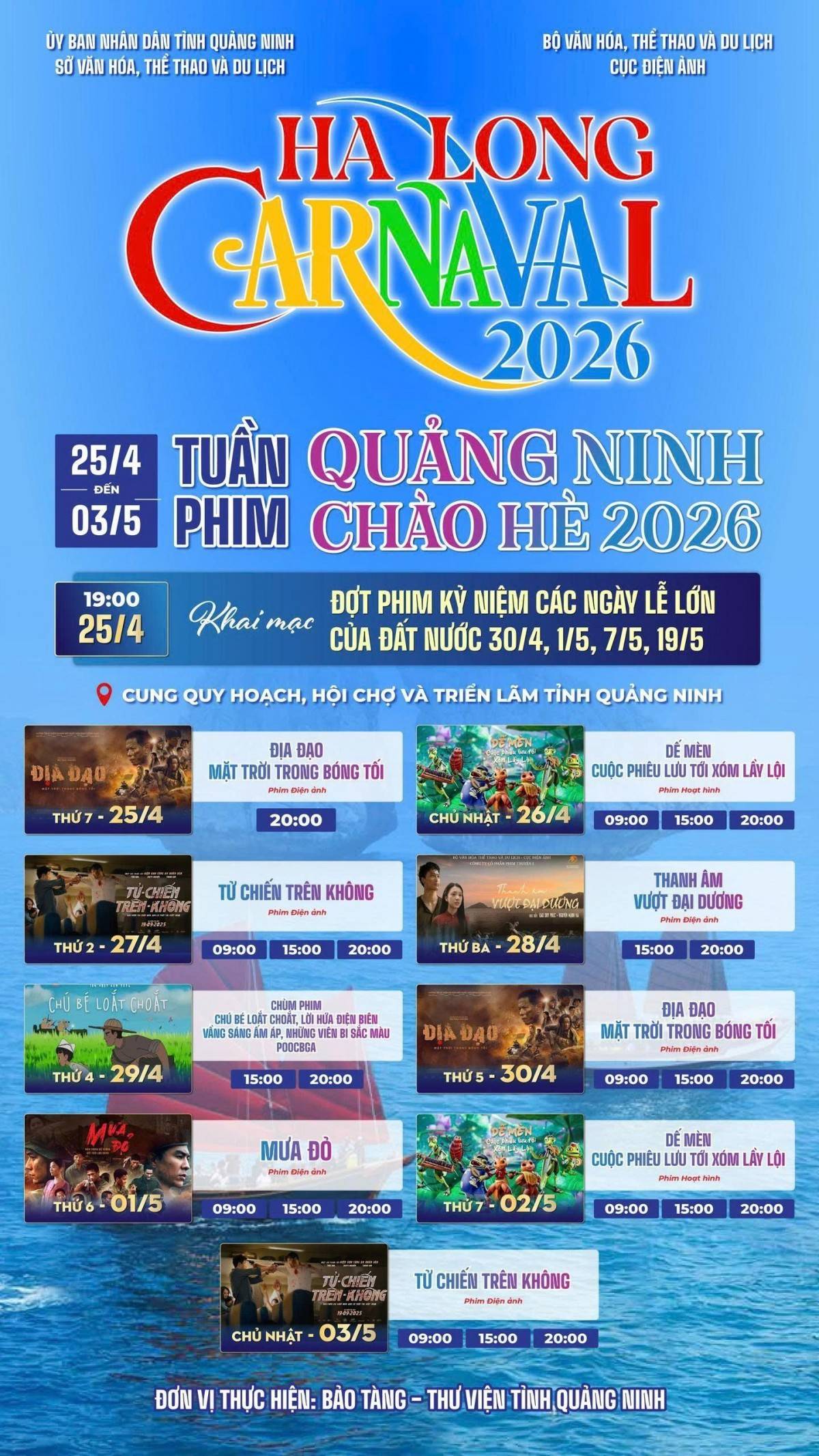 Tuần phim Quảng Ninh chào hè 2026: Lan tỏa giá trị lịch sử, thắp sáng niềm tự hào dân tộc