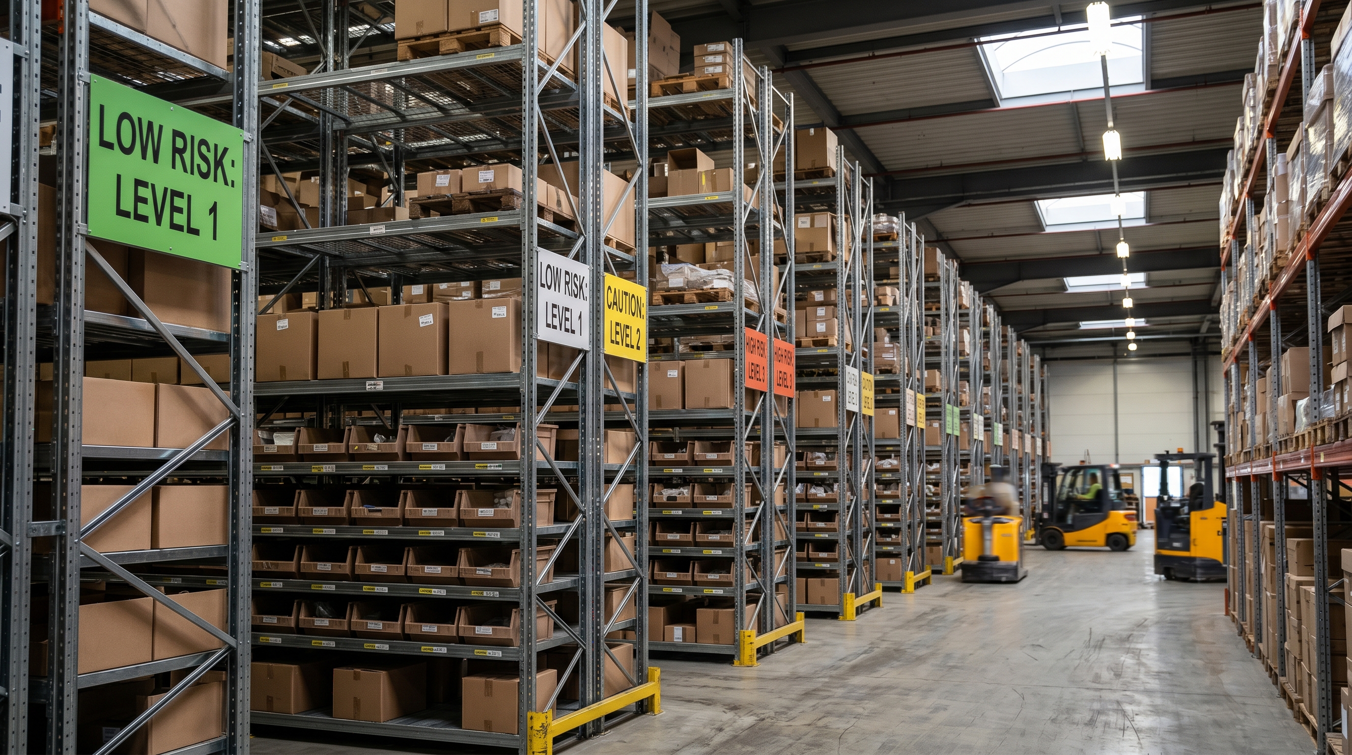 Phân loại rủi ro hàng hóa công nghiệp: Thực phẩm ở mức cao, giấy tiêu dùng xếp hạng trung bình