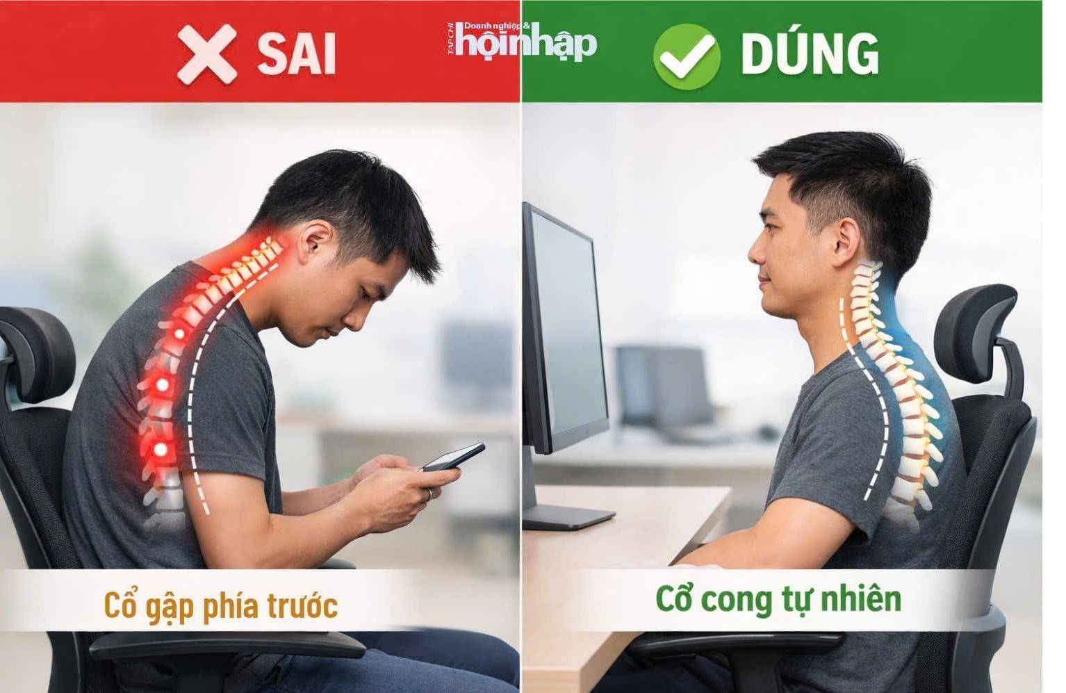 Sự thật về đau vai gáy văn phòng: 3 bước phục hồi không cần thuốc