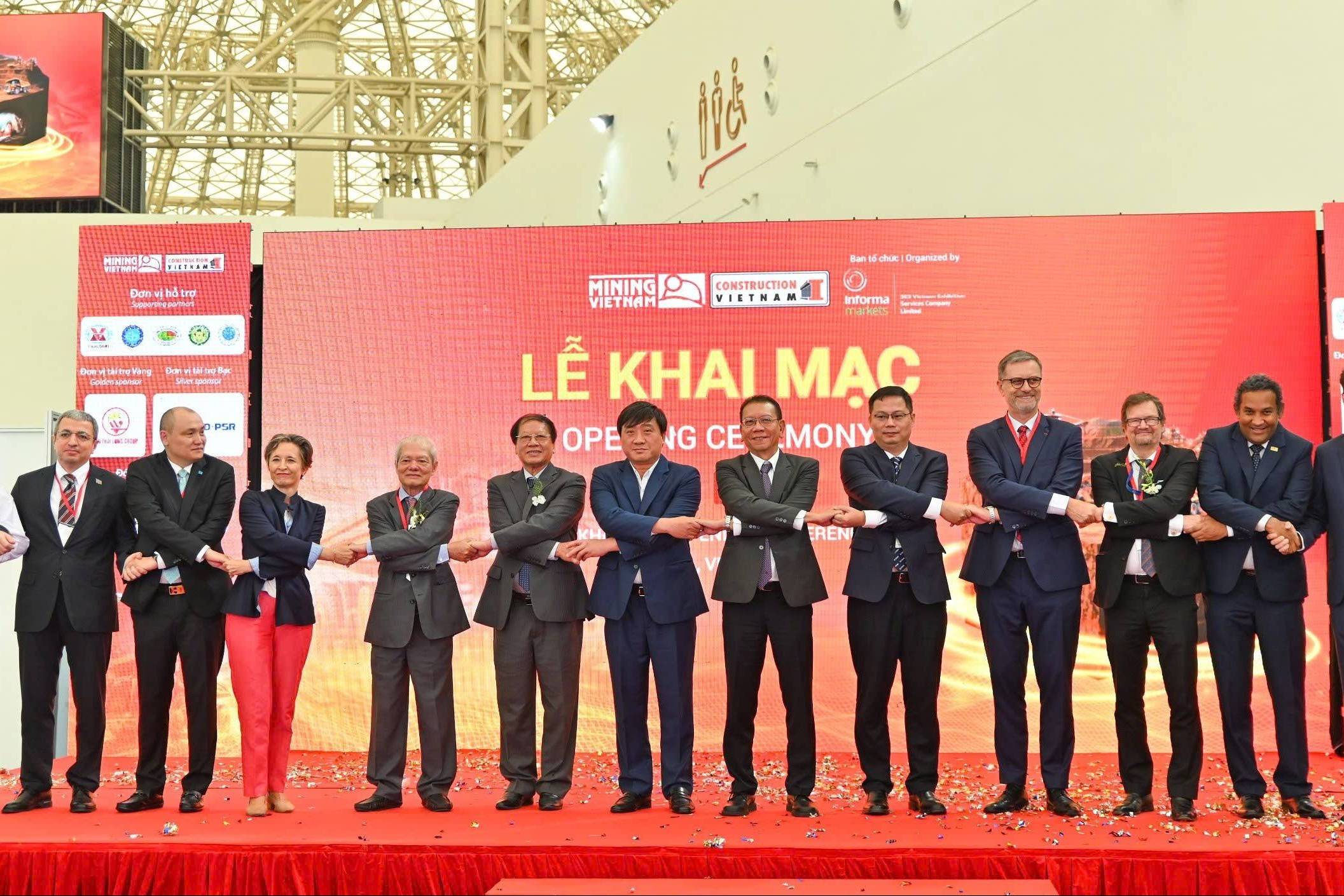 Khai mạc Mining & Construction Vietnam 2026: Kết nối công nghệ, thúc đẩy chuyển đổi xanh ngành mỏ – xây dựng