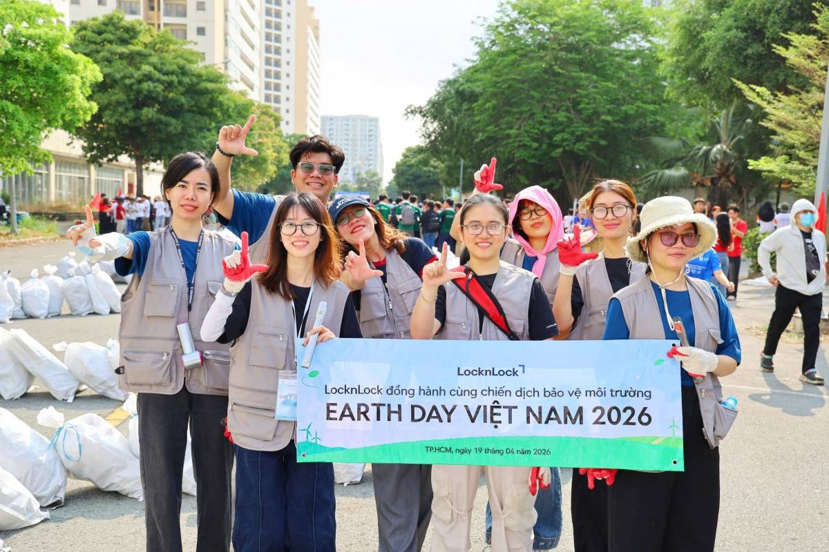 chiến dịch ‘Earth Day Vietnam 2026’. 