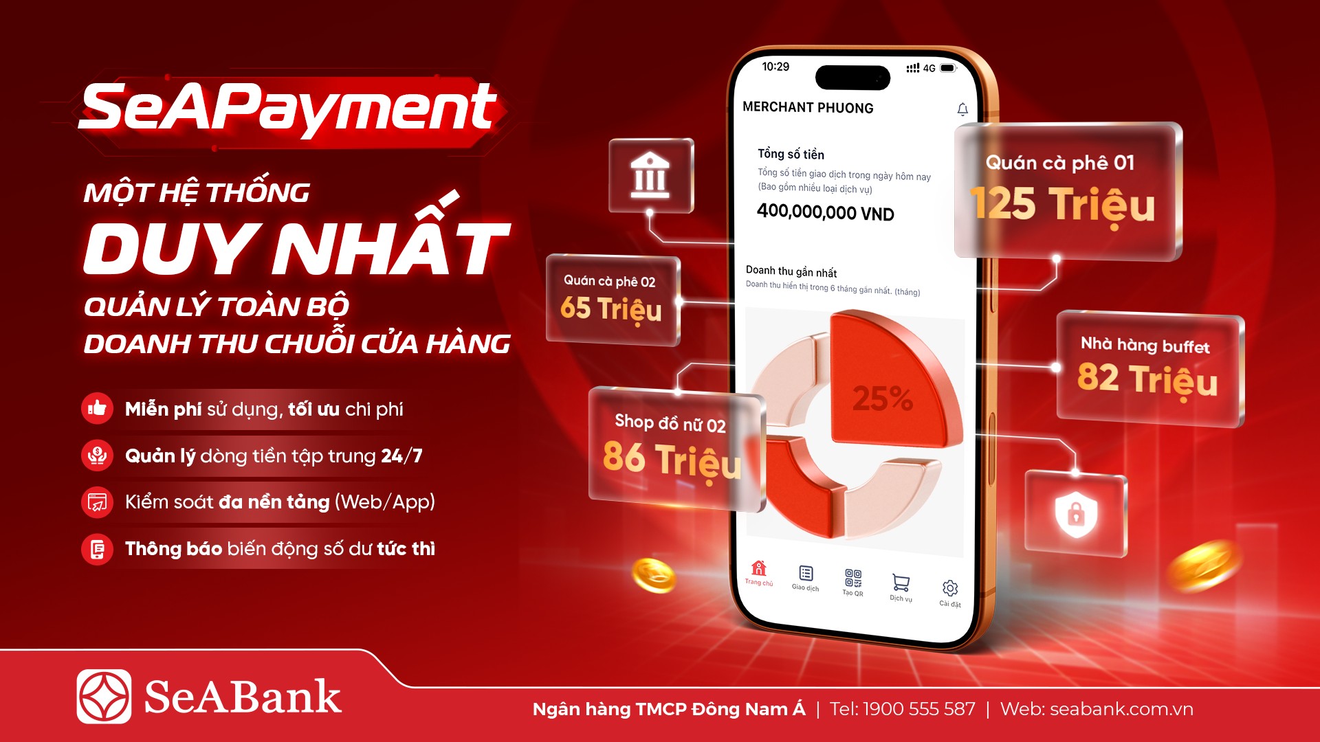 SeABank ra mắt SeAPayment - Nền tảng quản lý thanh toán kiểm soát dòng tiền