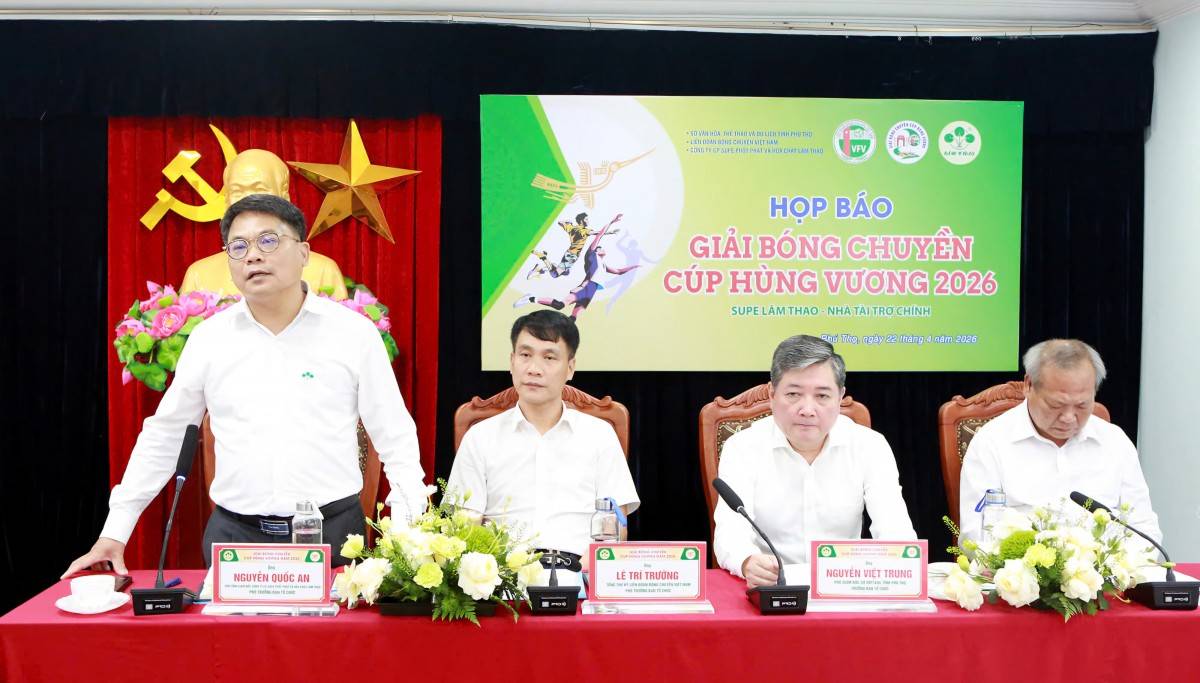 Cúp Hùng Vương 2026: Bóng chuyền đỉnh cao mùa Giỗ Tổ