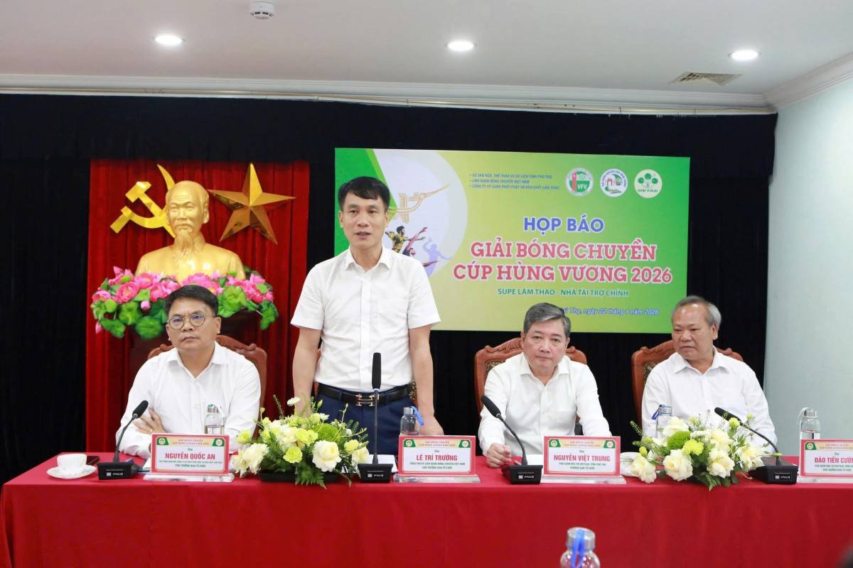 Cúp Hùng Vương 2026: Bóng chuyền đỉnh cao mùa Giỗ Tổ