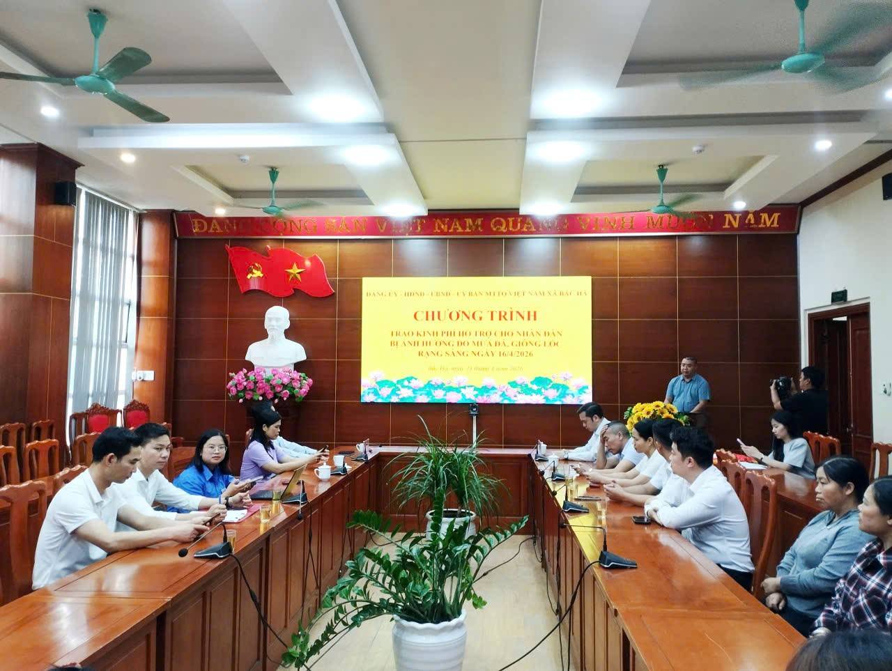 Lào Cai: Bắc Hà huy động nguồn lực hỗ trợ người dân thiệt hại do mưa đá, giông lốc