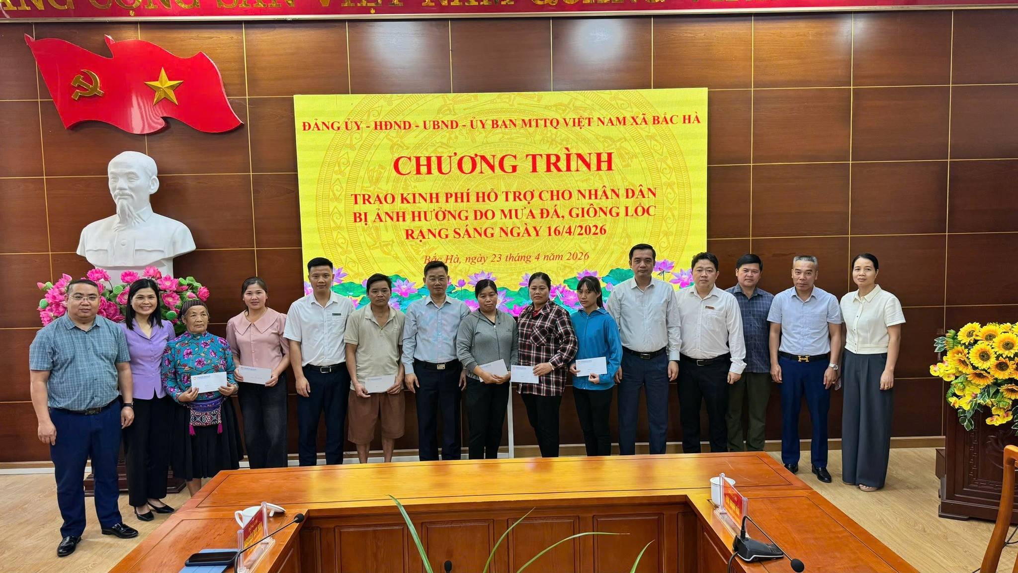 Lào Cai: Bắc Hà huy động nguồn lực hỗ trợ người dân thiệt hại do mưa đá, giông lốc