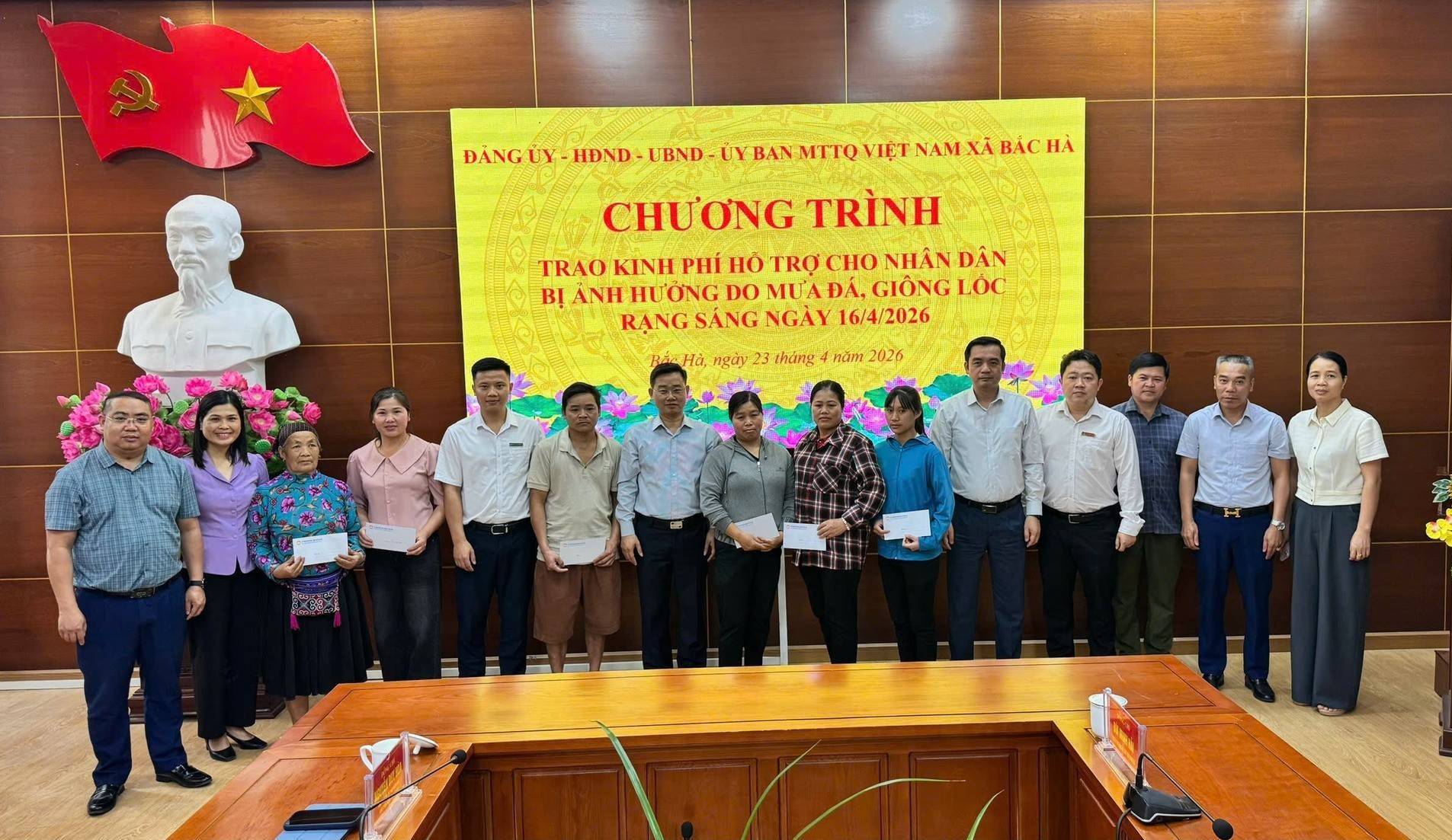 Lào Cai: Bắc Hà huy động nguồn lực hỗ trợ người dân thiệt hại do mưa đá, giông lốc