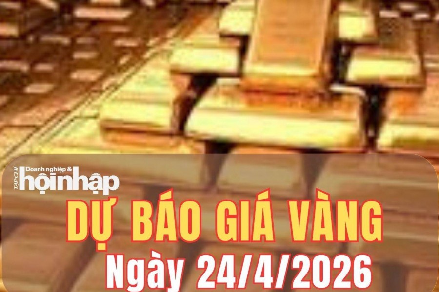 Dự báo giá vàng 24/4: Giá vàng tiếp tục đi xuống