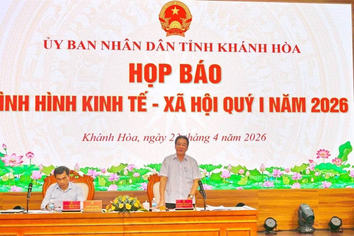 Khánh Hòa tiếp tục tăng trưởng khá, GRDP tăng 8,37% so với cùng kỳ năm 2025