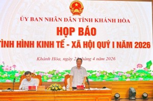 Khánh Hòa tiếp tục tăng trưởng khá, GRDP tăng 8,37% so với cùng kỳ năm 2025