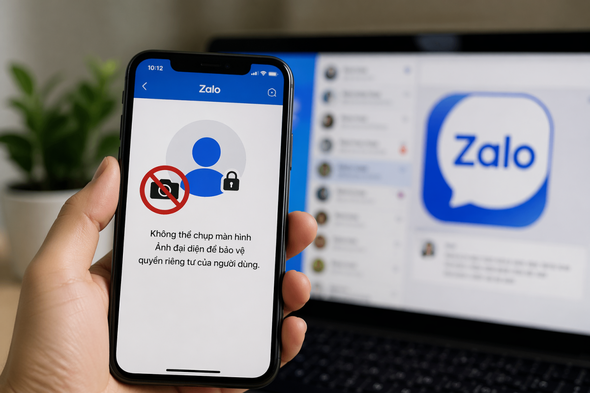 Zalo chặn chụp màn hình ảnh đại diện, tăng lớp bảo vệ quyền riêng tư người dùng