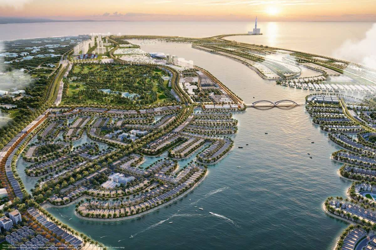 Vinhomes Green Paradise góp phần đưa Cần Giờ trở thành thủ phủ du lịch – nghỉ dưỡng tầm vóc quốc tế, dự kiến đón 40 triệu khách mỗi năm. Ảnh: Vinhomes.