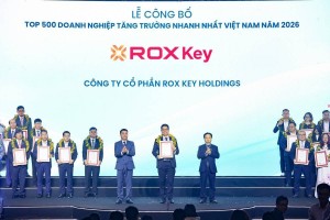 ROX Key ghi danh vào FAST500 với nền tảng tăng trưởng bền vững