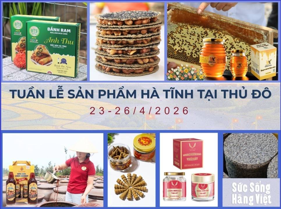 Người tiêu dùng Thủ đô và du khách có thể mua sắm các đặc sản Hà Tĩnh với chất lượng được kiểm soát và mức giá phù hợp. Đây là nỗ lực của các doanh nghiệp địa phương nhằm mở rộng thị trường, từng bước nâng cao năng lực phân phối và tham gia sâu hơn vào hệ thống tiêu dùng hàng Việt trong nước.