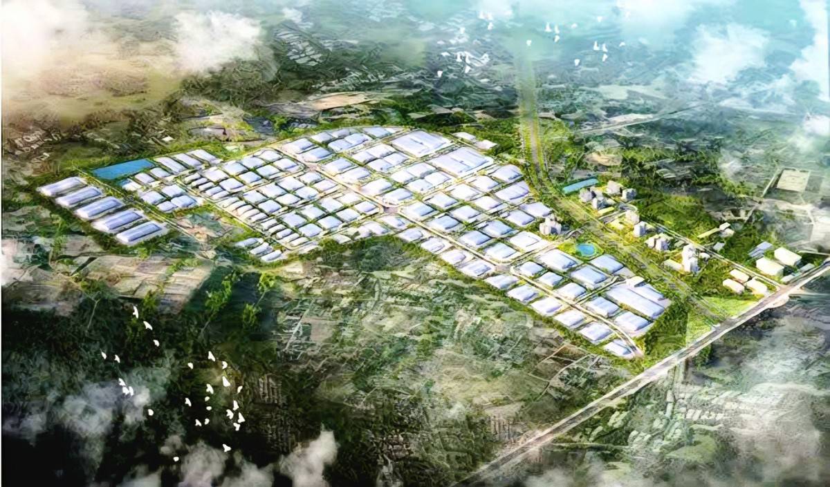 - Phối cảnh Khu công nghiệp Phú Xuân tỉnh Đắk Lắk (Ảnh BQL các Khu công nghiệp tỉnh Đắk Lắk)