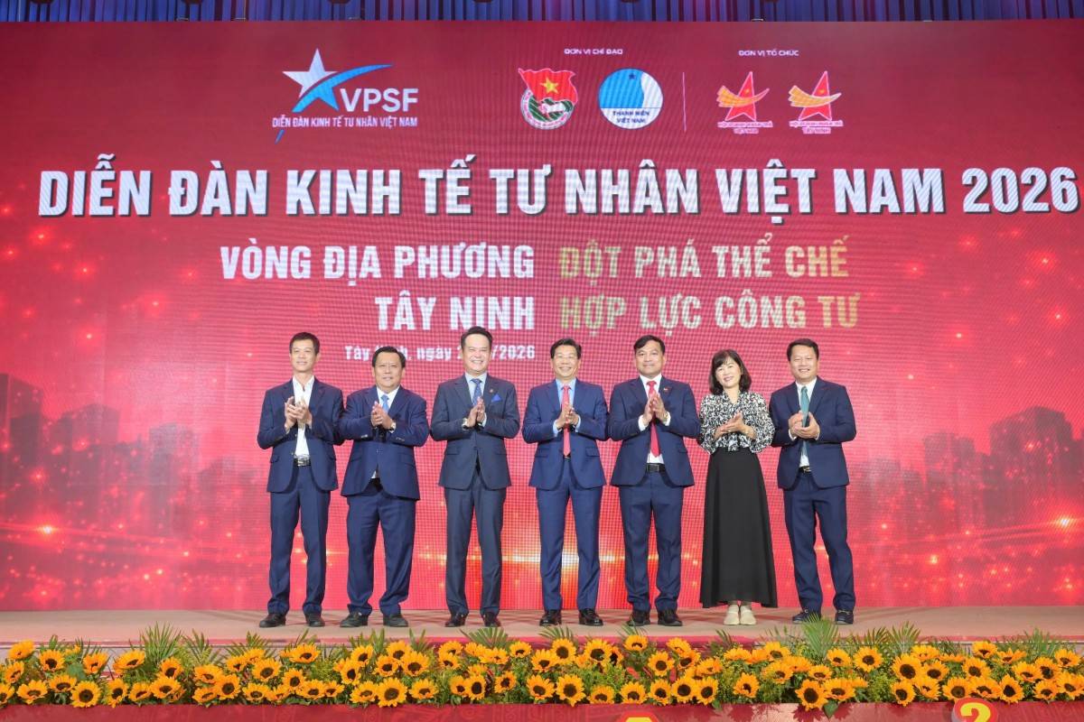 Diễn đàn Kinh tế Tư nhân Việt Nam 2026 – vòng địa phương tại Tây Ninh