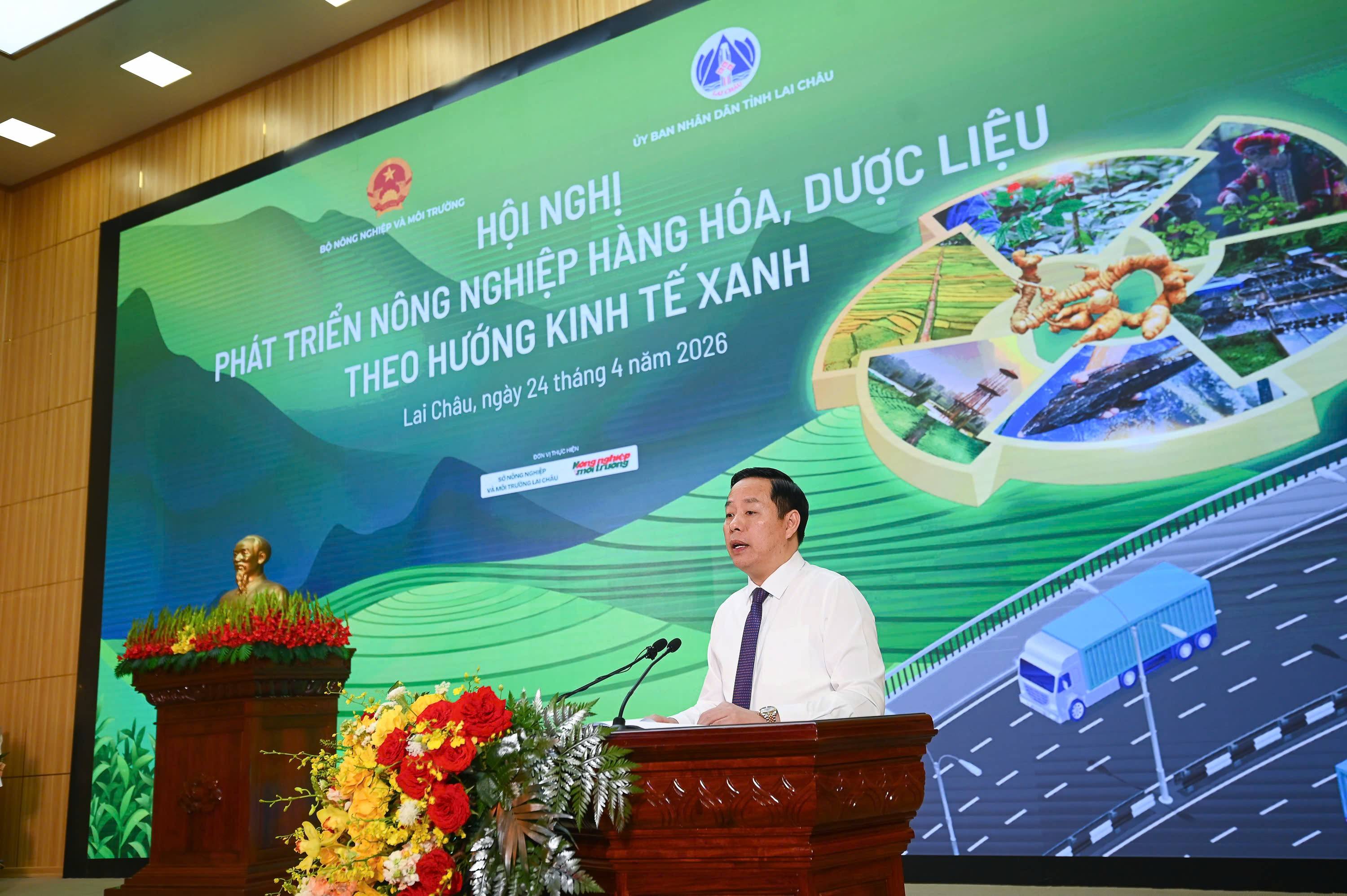 Lai Châu thúc đẩy nông nghiệp hàng hóa, dược liệu theo hướng kinh tế xanh