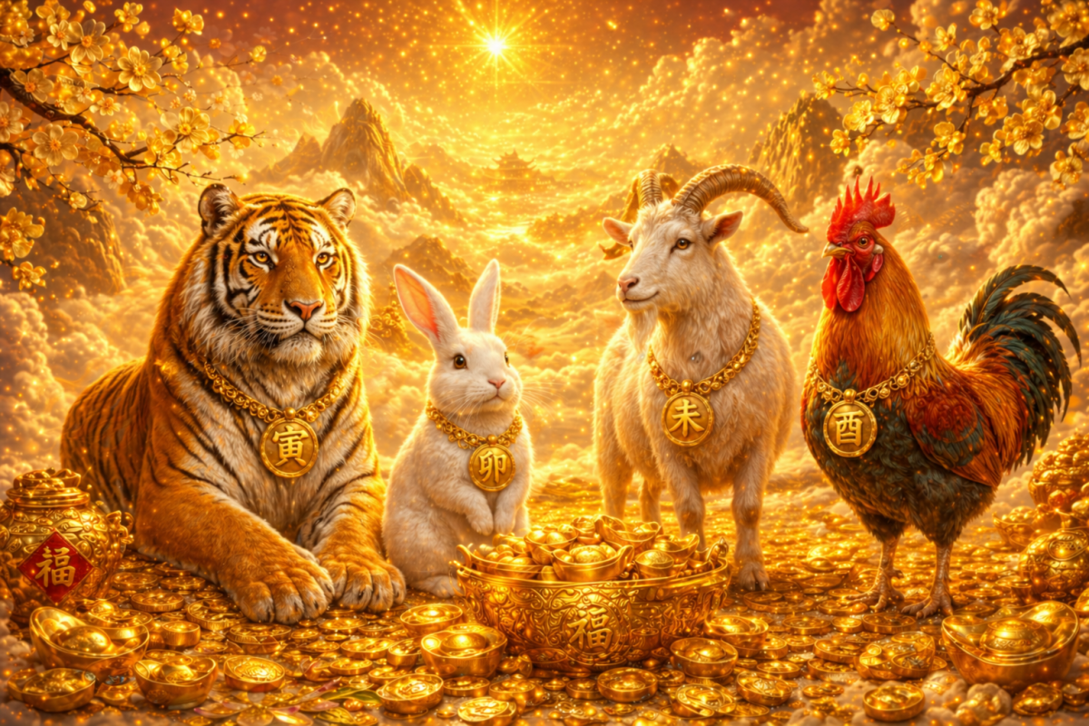 Tử vi tuần mới từ 27/4 – 3/5/2026: 4 con giáp may mắn, tài lộc rực rỡ, công việc suôn sẻ, tình duyên khởi sắc