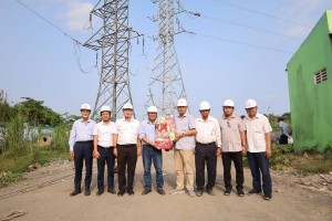EVNSPC đóng điện thêm 3 công trình lưới điện 110kV trong một ngày, tiến gần mục tiêu 51 công trình trước 30/4