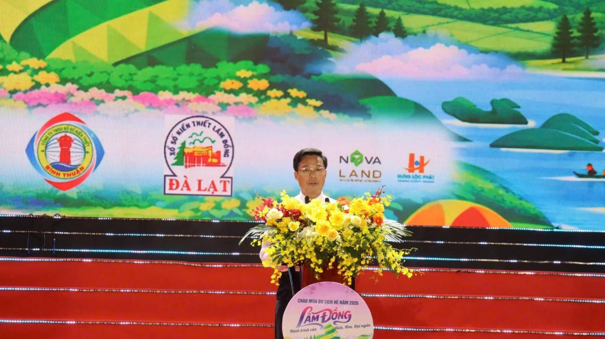 Lâm Đồng khởi động mùa du lịch hè 2026, kích hoạt quy hoạch Mũi Né quy mô 14.700ha