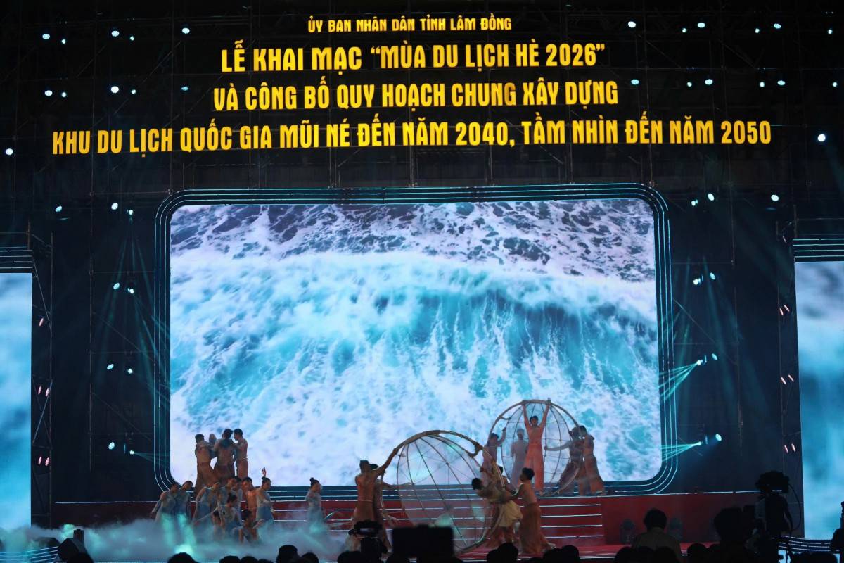 Lâm Đồng khởi động mùa du lịch hè 2026, kích hoạt quy hoạch Mũi Né quy mô 14.700ha