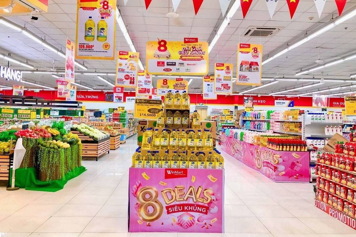 Bán lẻ “tăng tốc” dịp 30/4 – 1/5: Khuyến mãi sâu, nguồn hàng dồi dào, sức mua khởi sắc