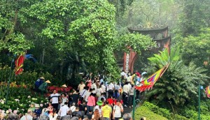 Phú Thọ đón 6,5 triệu lượt khách dịp Giỗ Tổ Hùng Vương 2026