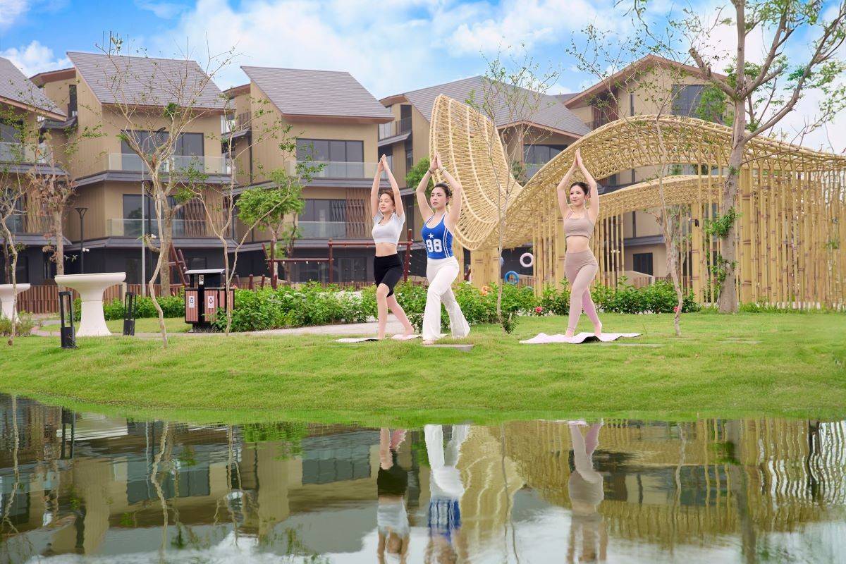 Youth Garden - “điểm chạm sống lành” của cộng đồng cư dân Vinhomes Royal Island