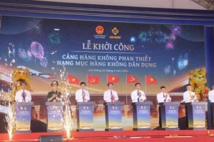 Sun Group khởi công cảng hàng không dân dụng Phan Thiết hơn 3.900 tỷ đồng