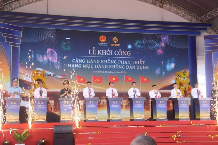 Sun Group khởi công cảng hàng không dân dụng Phan Thiết hơn 3.900 tỷ đồng