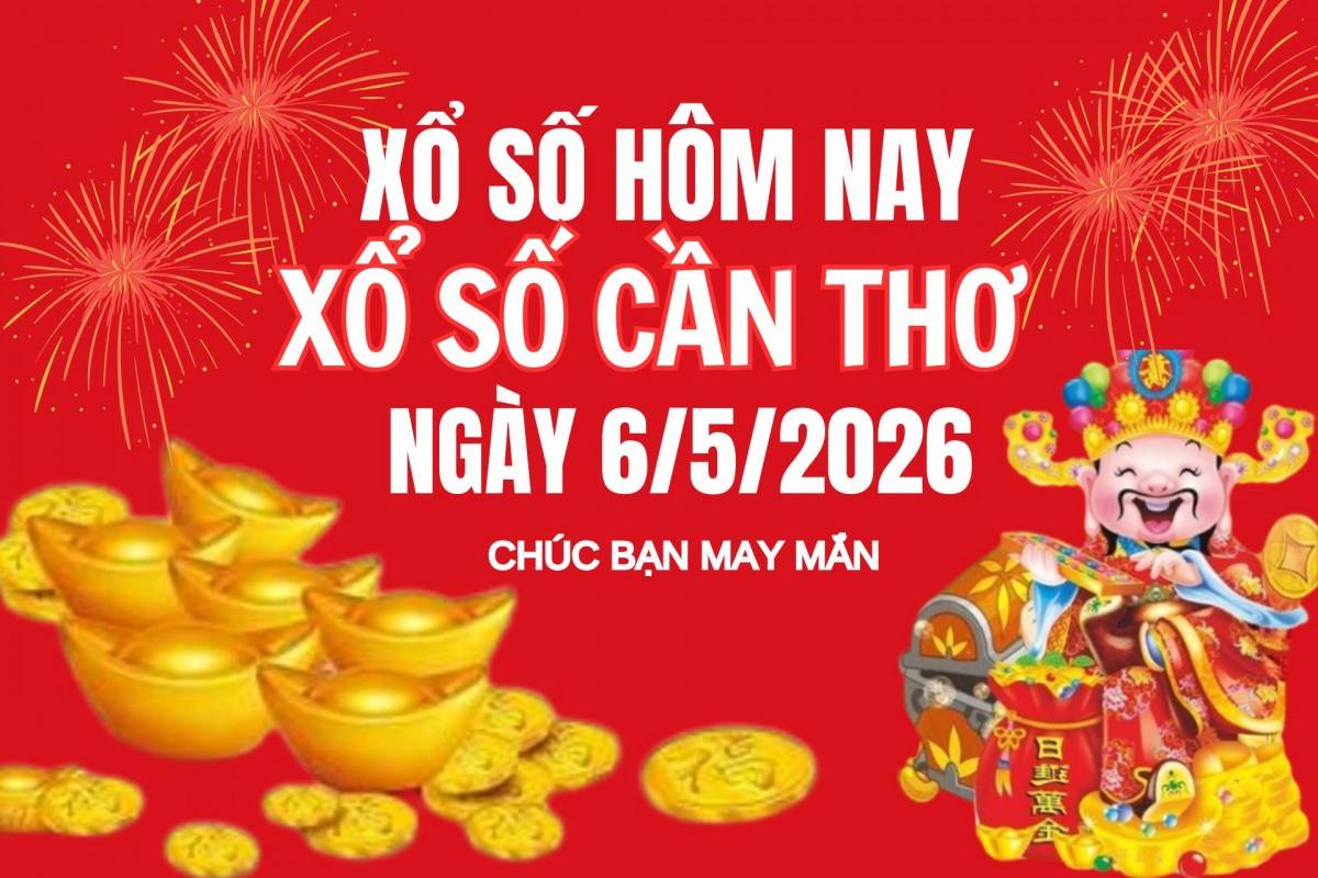 XSCT 29/4, Kết quả xổ số Cần Thơ hôm nay 29/4/2026, Trực tiếp XSCT ngày 29 tháng 4