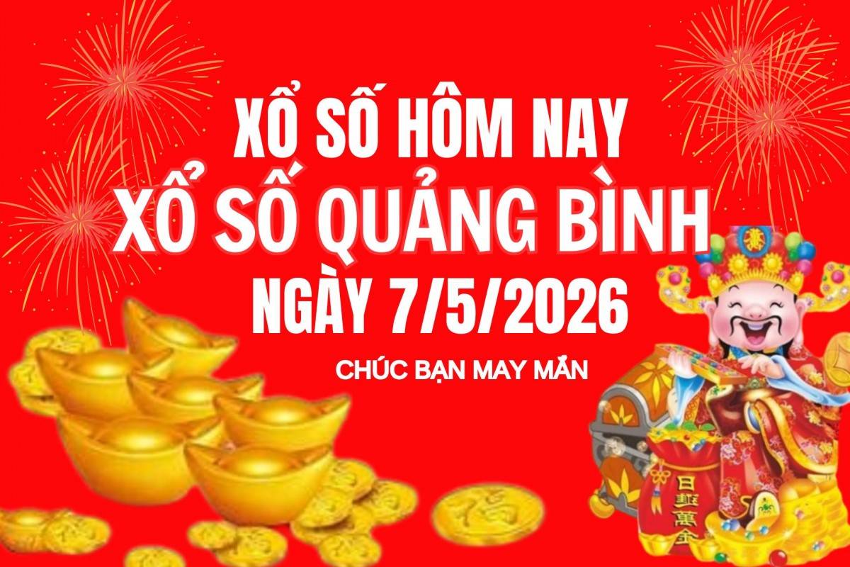 XSQB 30/4, Kết quả xổ số Quảng Bình hôm nay 30/4/2026, Trực tiếp XSQB ngày 30 tháng 4