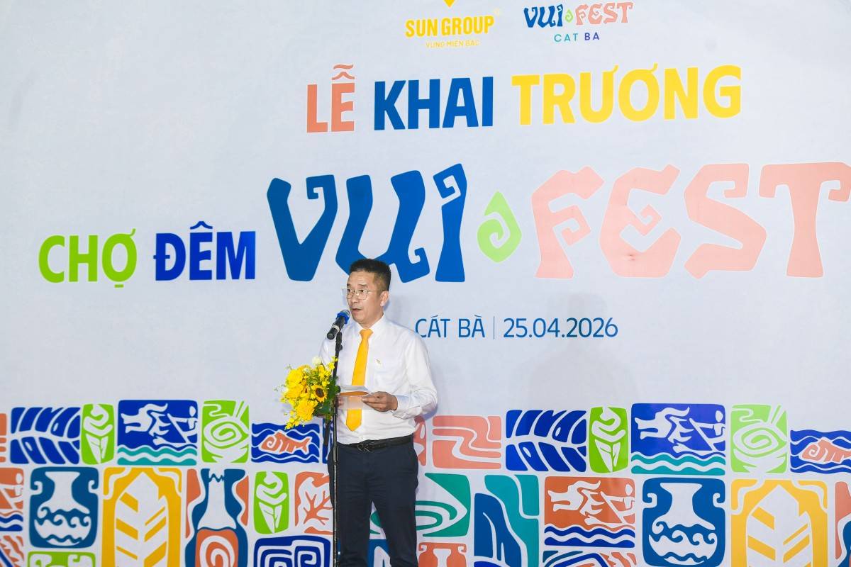 Cận cảnh lễ khai trương VUI-Fest Cát Bà: 