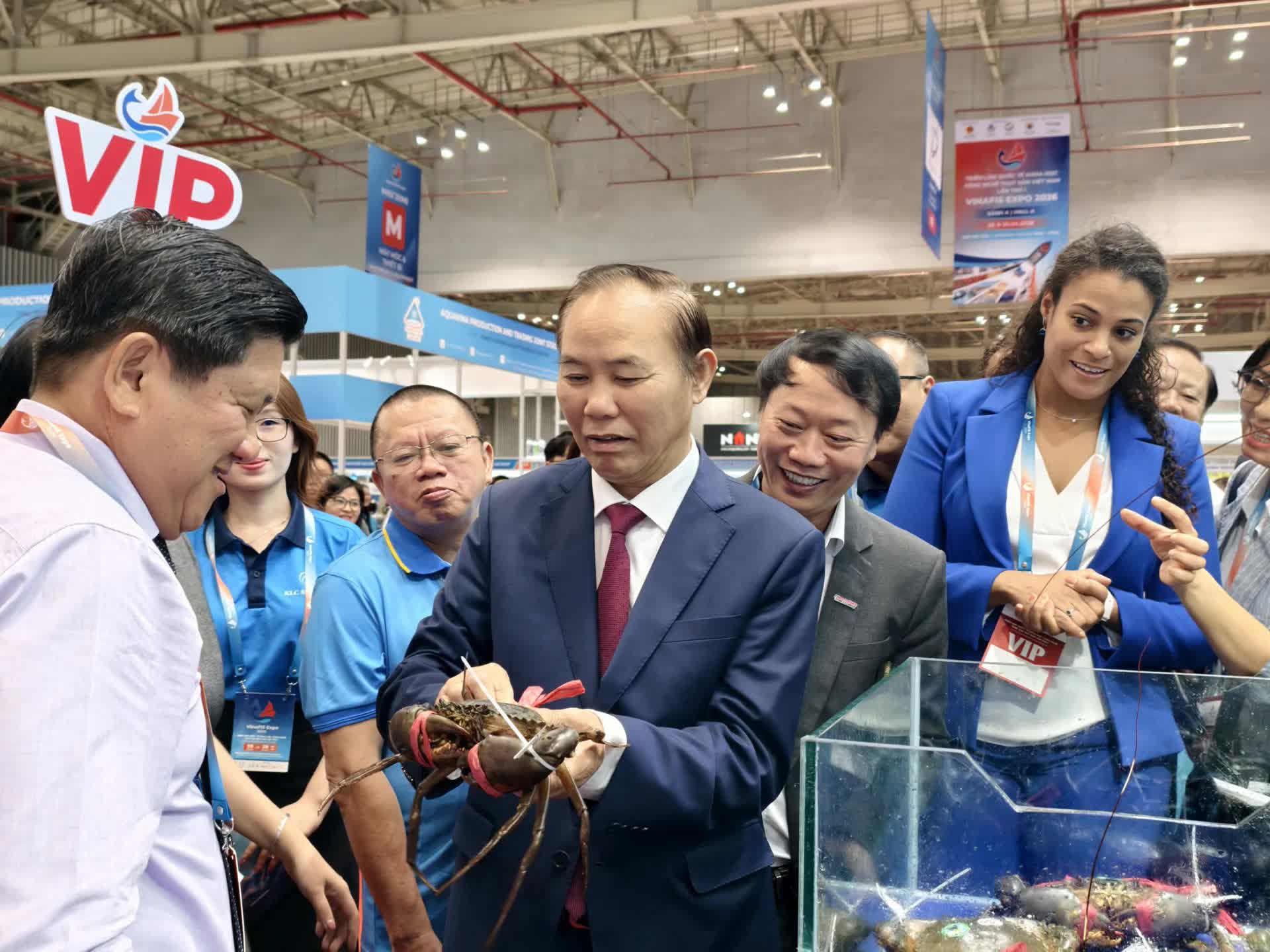 Khai mạc VINAFIS EXPO 2026: Chuyển đổi công nghệ, gia tăng giá trị ngành thủy sản