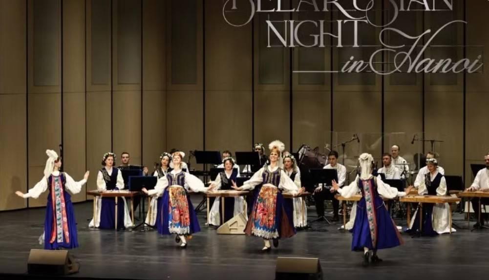 Chương trình nghệ thuật “Belarusian Night in Hanoi” vào năm 2025 tại Nhà hát Hồ Gươm.(Nguồn: Nhà hát Hồ Gươm)