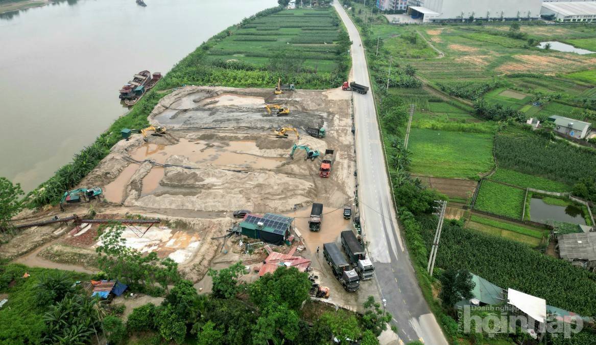 Phú Thọ siết chặt quản lý đê điều, cần làm rõ bãi cát Quyết Thắng ven sông