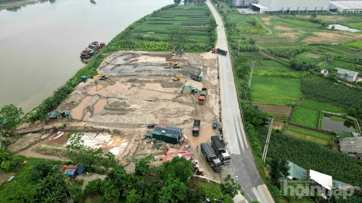 Phú Thọ siết chặt quản lý đê điều, cần làm rõ bãi cát Quyết Thắng ven sông