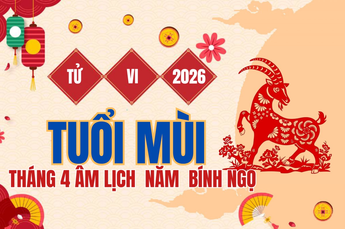 Tử vi tuổi Mùi tháng 4 (âm lịch) năm Bính Ngọ - 2026: Tâm thế an nhiên, công việc chậm chạp, cần tránh tự mãn