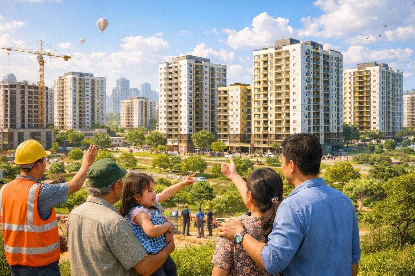 Hà Nội nới điều kiện mua nhà ở xã hội: Người đã có nhà nhưng đi làm xa trên 20 km vẫn được xem xét