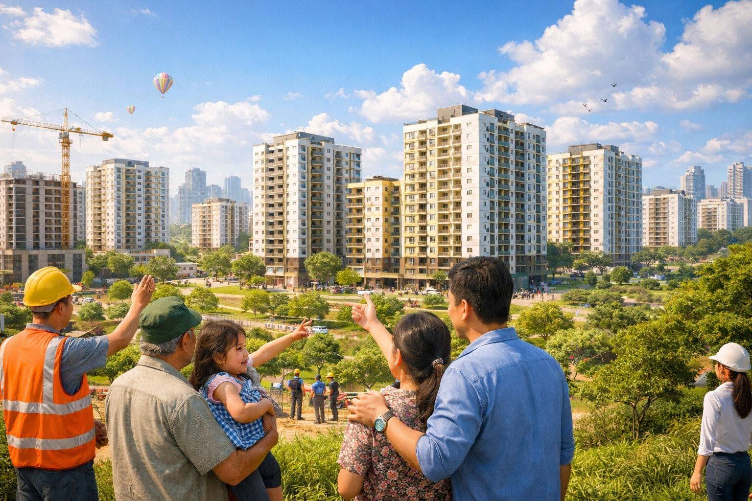 Hà Nội nới điều kiện mua nhà ở xã hội: Người đã có nhà nhưng đi làm xa trên 20 km vẫn được xem xét