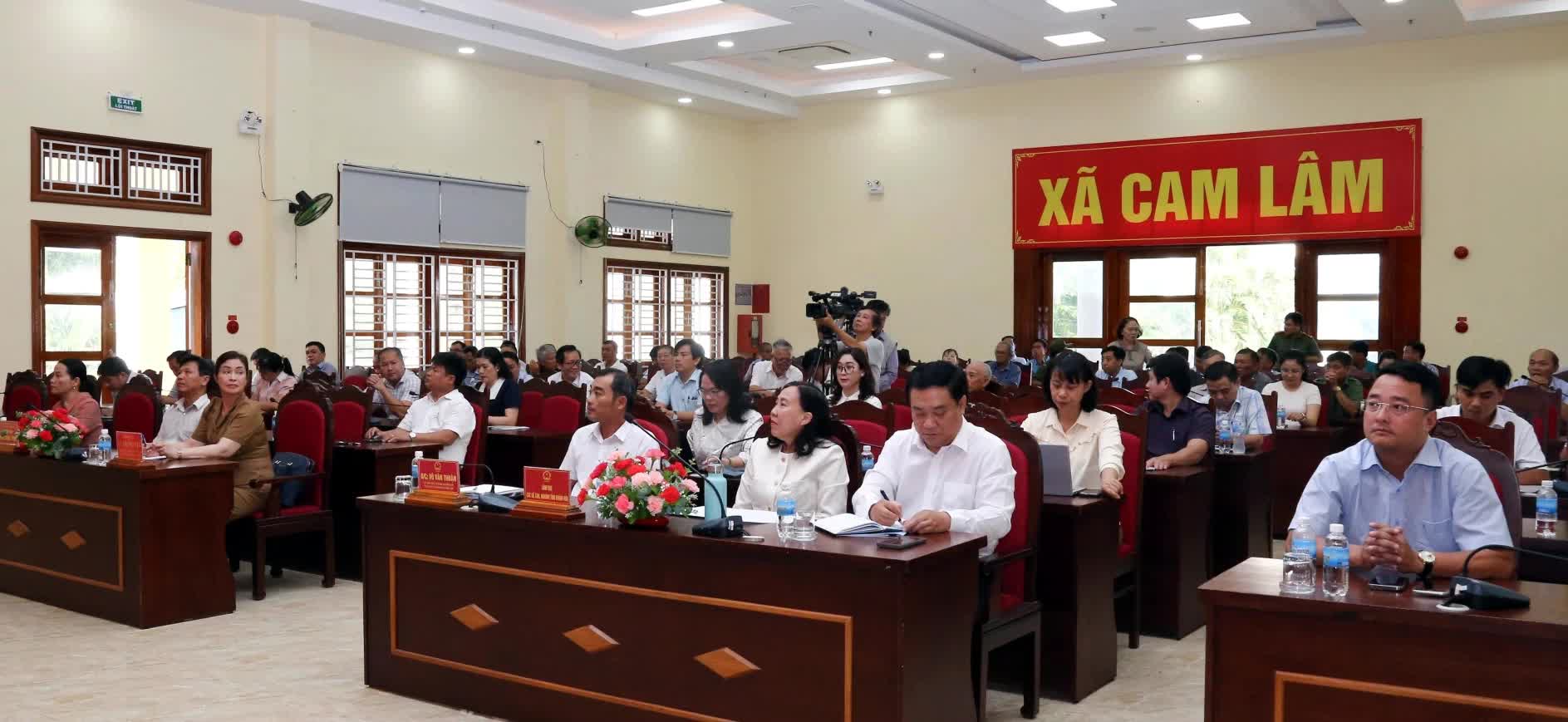 Khánh Hòa: Đoàn đại biểu Quốc hội tiếp xúc cử tri tại phường Nha Trang và Cam Lâm