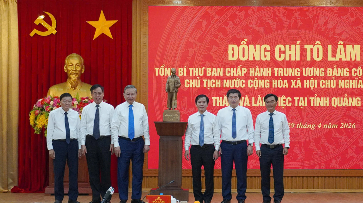 Tổng Bí thư, Chủ tịch nước Tô Lâm: Phát huy vai trò cửa ngõ Hành lang kinh tế Đông – Tây trong chiến lược phát triển Quảng Trị