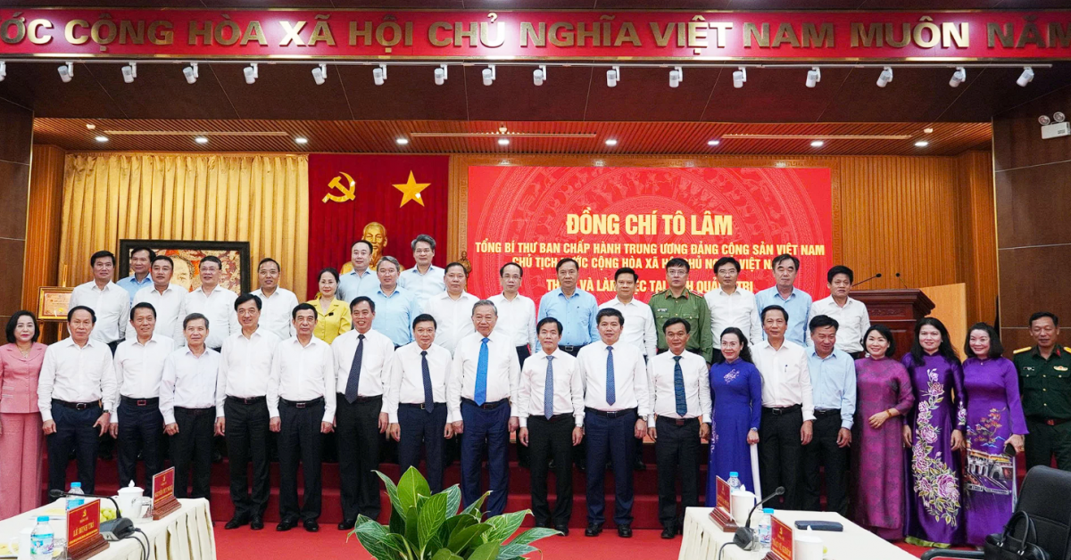 Tổng Bí thư, Chủ tịch nước Tô Lâm: Phát huy vai trò cửa ngõ Hành lang kinh tế Đông – Tây trong chiến lược phát triển Quảng Trị